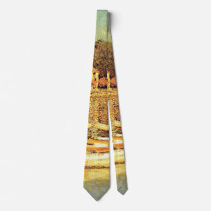 Bridge at Argenteuil Claude Monet Tie