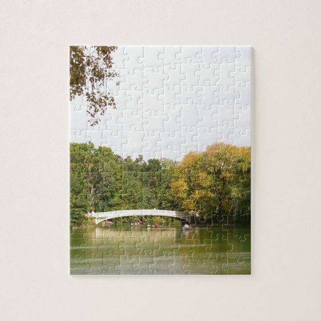 Bridge at Central Park, New York City Jigsaw Puzzle (Vertical)