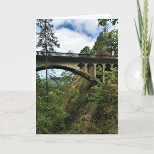 Bridge at Shepperd's Dell, Oregon Card