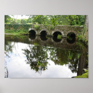 Bridge at Thoor Ballylee Poster