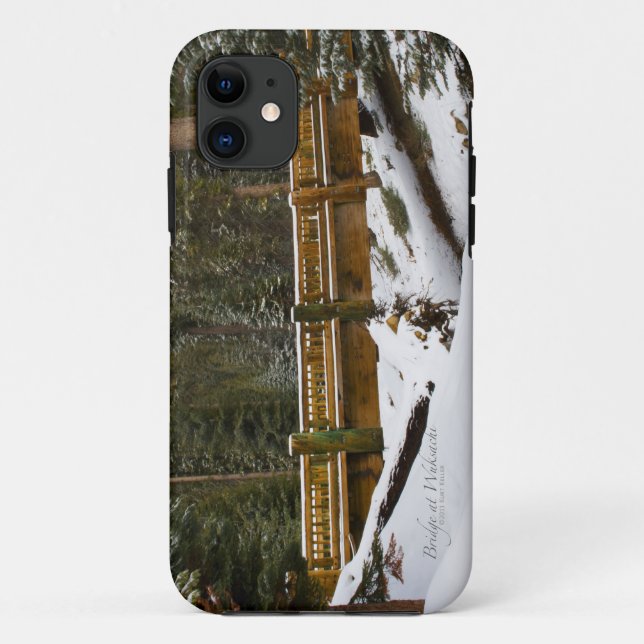 Bridge at Wuksachi Case-Mate iPhone Case (Back)