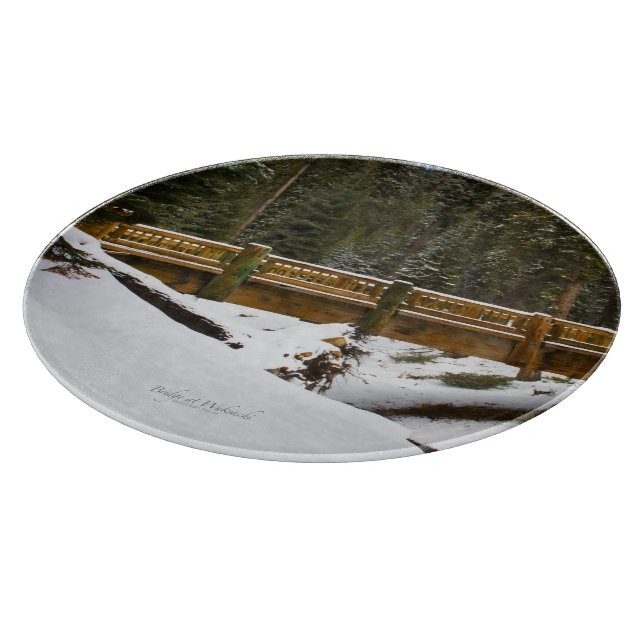 Bridge at Wuksachi Cutting Board (Corner)