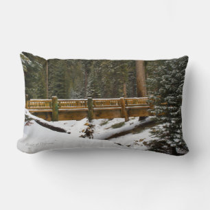 Bridge at Wuksachi Lumbar Pillow
