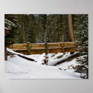Bridge at Wuksachi Poster