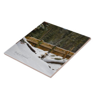 Bridge at Wuksachi Tile