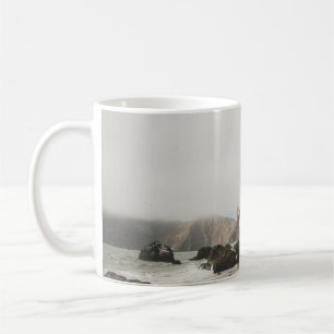BRIDGE BESIDE OF STONE FRAGMENTS COFFEE MUG