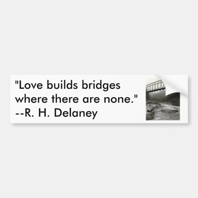 Bridge Bumper Sticker (Front)