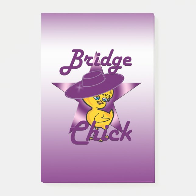 Bridge Chick #9 Post-it Notes (Front)