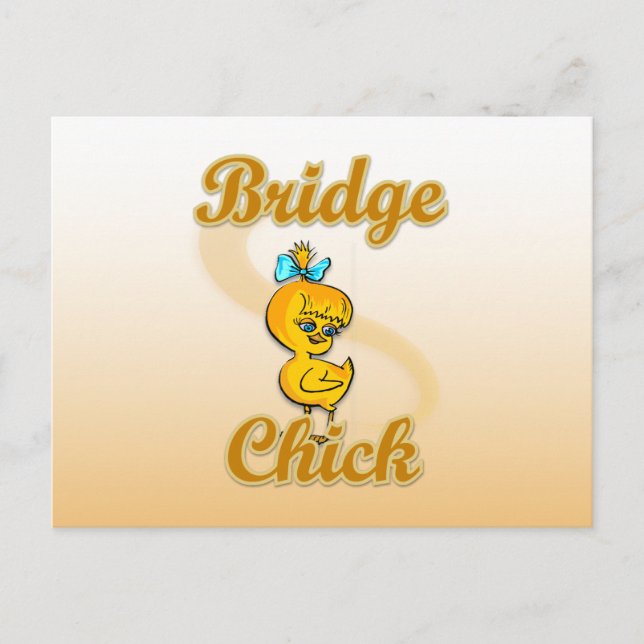 Bridge Chick Postcard (Front)