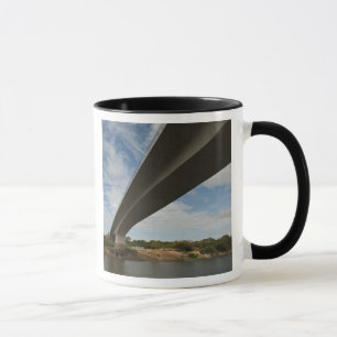 Bridge connecting Guyana to Brazil over Takutu Mug