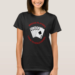 Bridge Hands Players Playing Card T-Shirt