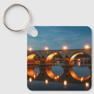 Bridge in Koblenz Germany Keychain