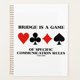Bridge Is A Game Of Specific Communication Rules Planner