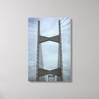 Bridge (Jacksonville, FL) (Canvas) Canvas Print