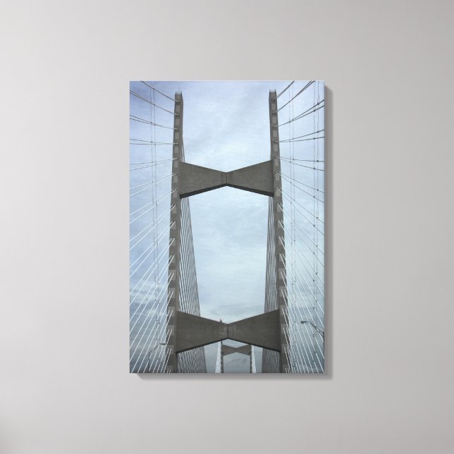 Bridge (Jacksonville, FL) (Canvas) Canvas Print (Front)