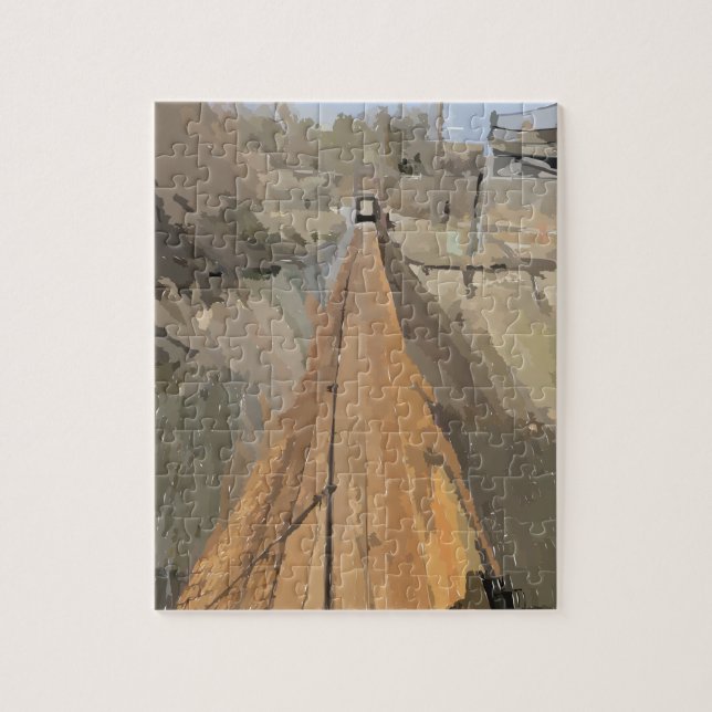Bridge Jigsaw Puzzle (Vertical)