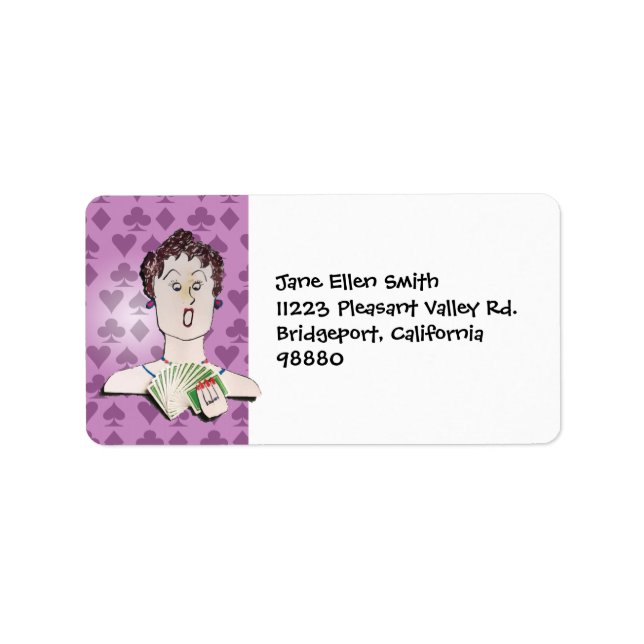 Bridge Lady Address Label (Front)