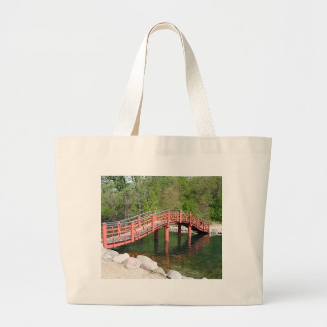 Bridge Large Tote Bag (Front)