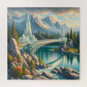 Bridge made of Crystal   Jigsaw Puzzle