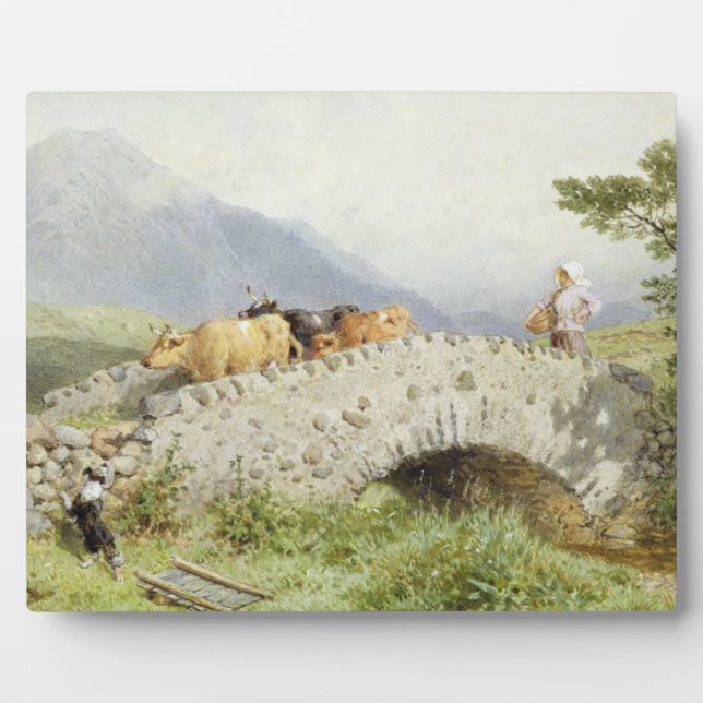 Bridge Near Dalmally (w/c) Plaque (Front)