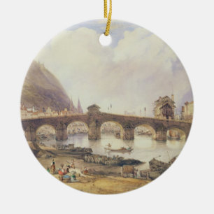 Bridge of Arches, Liege Ceramic Ornament