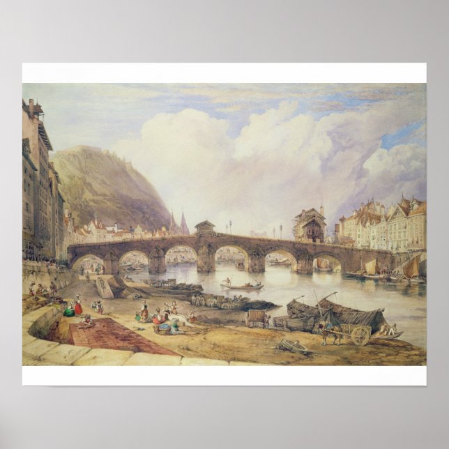 Bridge of Arches, Liege Poster (Front)