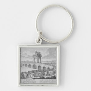 Bridge of Augustus on Via Flaminia, near Rimini, I Keychain