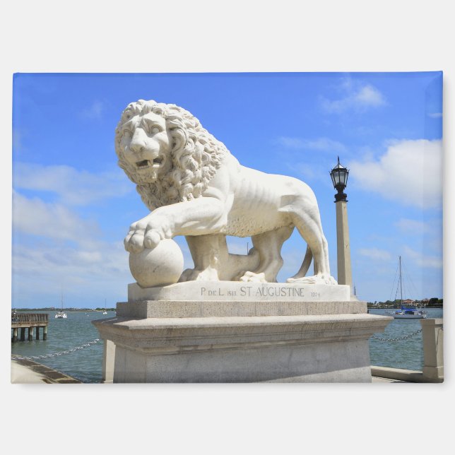Bridge of Lions Sculpture Magnet (Front)