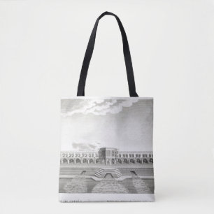 Bridge of Shiraz, Isfahan, from 'Voyages du Chevel Tote Bag