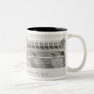 Bridge of Shiraz, Isfahan, from 'Voyages du Chevel Two-Tone Coffee Mug