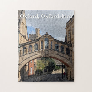 Bridge of Sighs in Oxford Jigsaw Puzzle