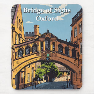 Bridge of Sighs in Oxford Poster Paint Mouse Pad