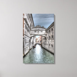 Bridge of Sighs in Venice Italy Canvas Print