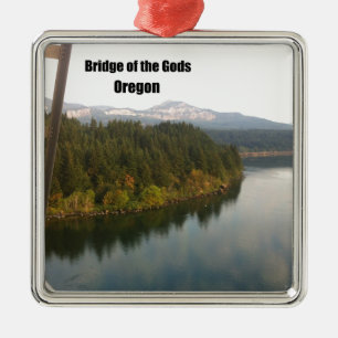 Bridge of the Gods, OR Metal Ornament