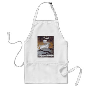 Bridge Over a Frozen Stream by Alexandra Cook Standard Apron