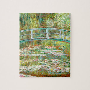 Bridge over a Pond of Water Lilies by Claude Monet Jigsaw Puzzle