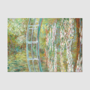 Bridge over a Pond of Water Lilies by Claude Monet Tissue Paper