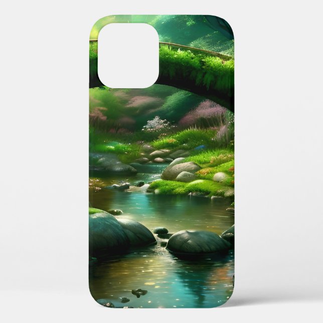 Bridge over a stream in the forest. 1 Case-Mate iPhone case (Back)