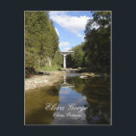 Bridge Over Elora Gorge Postcard<br><div class="desc">Picture of a road bridge while Hiking in the Elora Gorge,  Elora,  Ontario. Wonderful Bed & Breakfast's in Elora. Photograph taken by Frank Cilcus 2007</div>