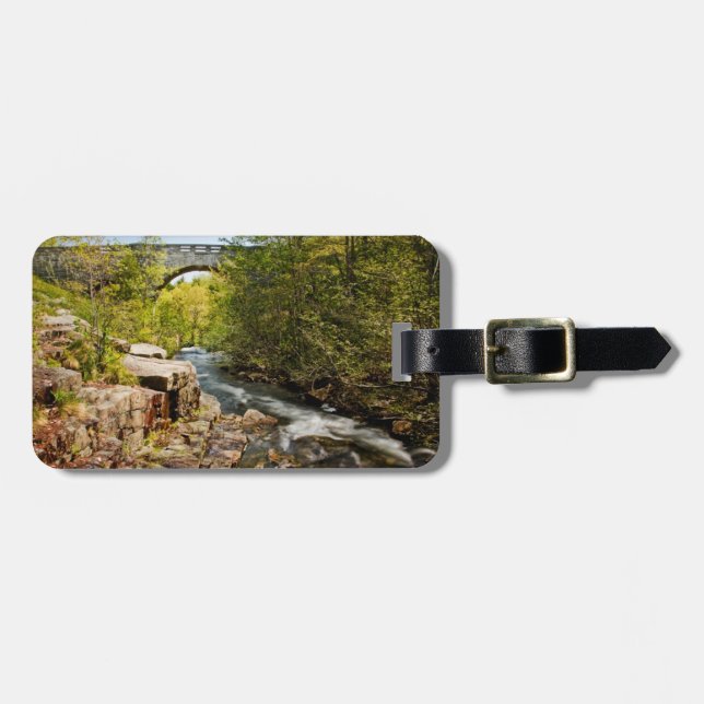 Bridge Over River Luggage Tag (Front Horizontal)