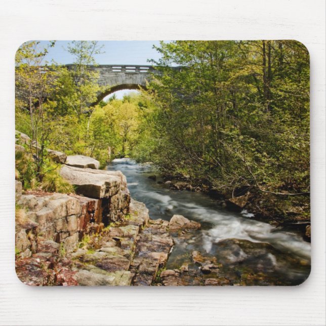 Bridge Over River Mouse Pad (Front)