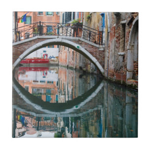 Bridge over Venice Canal Tile