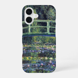 Bridge Over Waterlily Pond by Claude Monet iPhone 16 Case