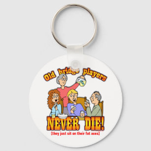 Bridge Players Keychain