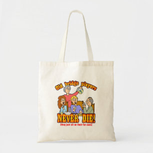 Bridge Players Tote Bag