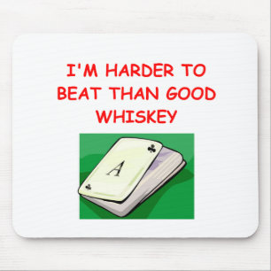 bridge poker and card players mouse pad
