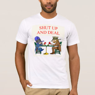 bridge poker card player game design T-Shirt