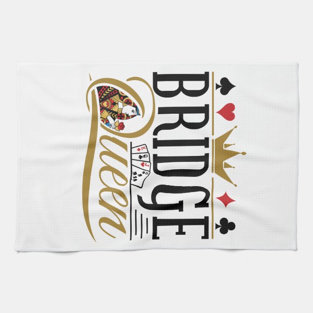 Bridge Queen Kitchen Towel (Horizontal)