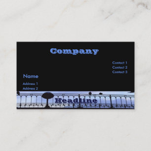 Bridge Railing Business Card