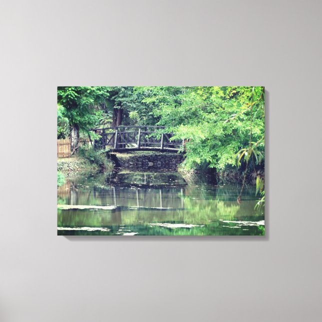 Bridge Stretched Canvas Print (Front)